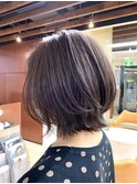 大人かわいい外ハネボブ/おかっぱボブ/髪質改善/美髪艶髪