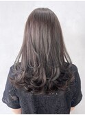 ワンカールレイヤーロング_ピンクベージュ_ba411762