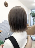 ぱつっとボブ