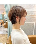 【春日美月】短すぎないショート★顔まわりカット