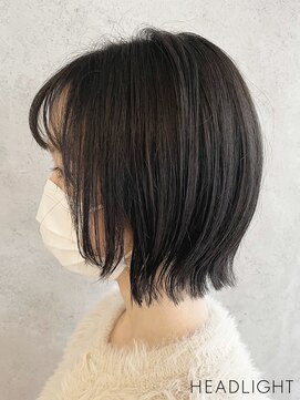 アーサス 久喜店(ursus) ブルーグレー×切りっぱなしボブ_807M15133