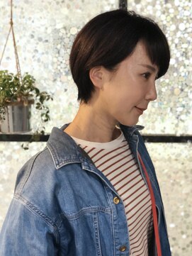 くじら美容室 大人ショート