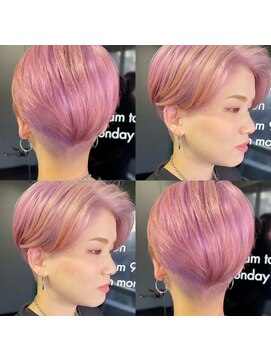 キジ(KIJI) ★ホワイトピンク×フェイスフレーミング★詳細はブログまで