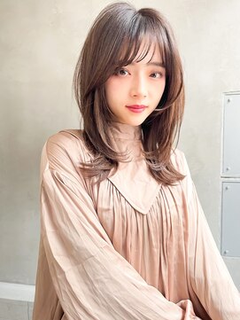 アルテ(ARTE) 【ARTE表参道/青山】モテ髪ミディアム×ブリーチなし透明感