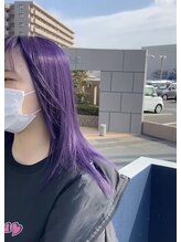 色落ちもかわいいラベンダーカラー★