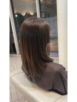 ヘアメイク ミューズ 自由が丘(Hair Make Muse) アフター → ビフォア　右にスワイプ*【脱白髪染め/白髪ぼかし】