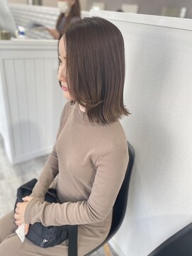 サロンド ベレーザ トータ(salao de beleza tota) lob*伸ばしかけボブ