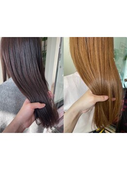 パサツキ・広がり・うねりがトリートメントで解消、大人気【髪質改善】！魅力引き出す艶めく髪に…♪