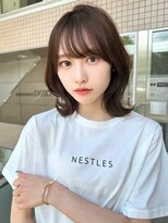 レイリー 原宿 表参道(Rayreee)&nbsp;大人可愛いくびれミディアム/韓国風くびれヘア