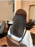 ロングの縮毛矯正