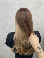 アン ブリーチ 大宮駅東口店(UN BLEACH)&nbsp;【インナーカラー♪♪】ライトベージュ♪♪