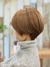 3回までOK☆カット+白髪が増えにくく残臭しないカラー+トリートメント￥10450