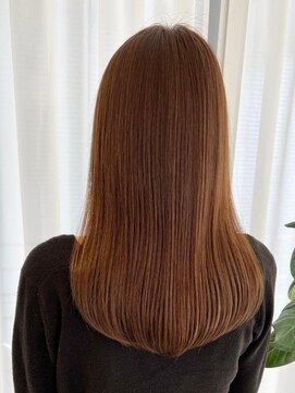 ビームズ トータルビューティー 西中島店(Bee ms Total Beauty) サラツヤロングベージュカラーブリーチしない透明感カラー