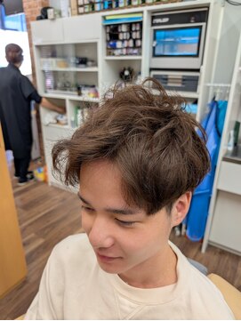 トリイ(TORII) 2ブロックマッシュショート・アッシュ