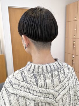 モリオ フロム ロンドン 成増店 【morio成増/米村】刈り上げマッシュショート