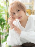 ハイトーンカラー韓国風小顔マッシュウルフh3浦和20代30代40代
