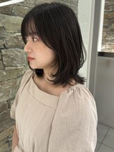 ザザ ZA/ZA 目白&nbsp;艶髪レイヤースタイル