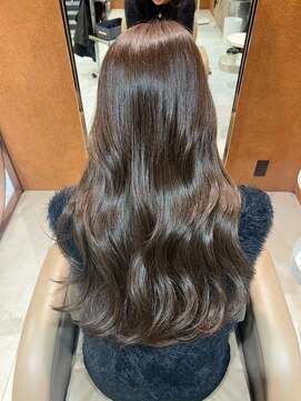 サードショップ 梅田茶屋町店(THIRD SHOP) 艶髪くすみブラウン