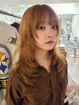 マカロニコースト(macaroni coast) 顔周りレイヤー ロングレイヤー レイヤーカット 前髪あり