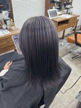 アジールヘア 北千住駅西口店(agir hair) ナチュラルアッシュベージュアンブレラカラー