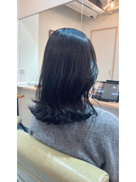 ロウバイレボ 柏(lou by revo) ミディアム/韓国風/レイヤーカット/顔回りカット/柏駅