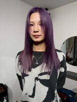 ナービス(NARVIS)&nbsp;レイヤーカット/透明感パープルアッシュ