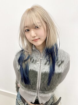 エン 栄店(enne) ココアベージュ/クラゲヘアー/ボブレイヤー/小顔/黒髪/栄