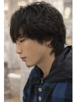 にもう&nbsp;ミディアムヘアパーマ/メンズヘア