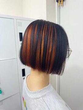 アオク(AOKU) アンブレラカラー × オレンジ