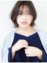 リタ 枚方(Rita)&nbsp;春イメチェン◎暗め外ハネショート×ひし形