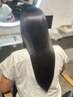 【うねり/広がり解消◎】カット+低ダメージ縮毛矯正+エクラリティTR ￥19800