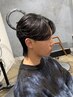 似合わせカット＋曲がる縮毛矯正￥14000
