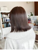 セットアップ 岡山北長瀬店(SET-UP) グレーベージュブラウン透明感イルミナカラー 美髪