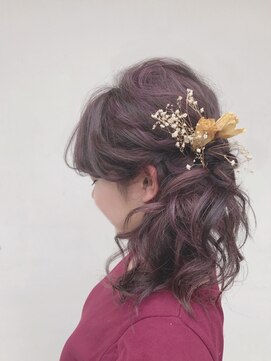 コキャン(COQUIN) ダークバイオレット × カシスピンク