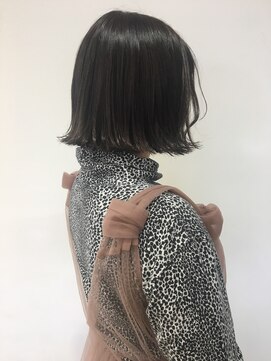 エムサロン 前橋川原(emusalon) グレージュ×ボブ