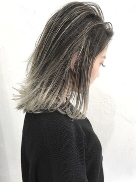 ルモア(RUMOR) Rumor×「3Dハイライトカラー」オリーブアッシュ