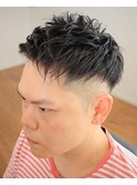 ツーブロックフェード