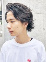 キアラ(Kchiara) アップバング×くせ毛風パーマ×大人パーマ/天神kchiara佐野