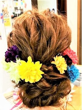 デザインヘアーピアジェ 八木店(DESIGN HAIR PIAGET) ☆2020ピアジェ成人式☆最新アップスタイル＆着付＆メイク☆