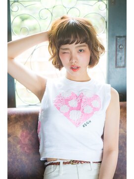 ナチュラルエフ(natural f) 【natural-f 豊中】マニッシュショート くせ毛風 大人ボブ☆