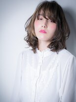 カバーヘア ブリス 戸田公園西口店(COVER HAIR bliss) 大人可愛いルーズなワンカールふわミディw戸田公園10代20代30代