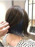 【Zina SAPPORO】イメチェンインナーブルー