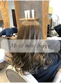 ☆春色　Mojit　ｍｉｎｔ　beige☆