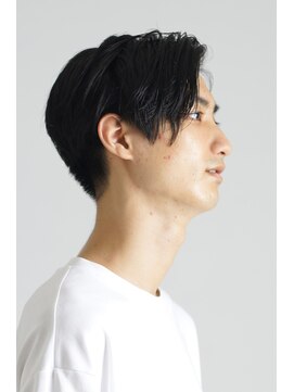 にもう ツーブロックサイドグラデーション