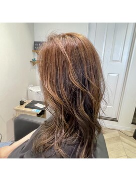 フィーリー ヘア デザイン 太田店(feAry) 馴染ませハイライト/Wライトニングカラー