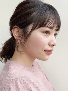 ガーデントウキョウ(GARDEN Tokyo) 【GARDEN荒井夏海】一つ縛りでも可愛い小顔カット