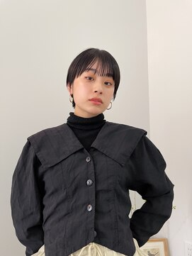 ディッシィ 立川(D'ICI) ハンサムショート/暗髪カラー/髪質改善