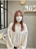 透明感たっぷりピンクベージュ◎