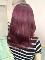 ゲーム バイ アランスミシー 横浜(GAME by Alan Smithee)&nbsp;ダブルカラーケアブリーチハイトーンレッドブラウンレイヤー韓国