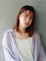 ギフトスパ 川越駅前店(GIFT spa) ナチュラルストレート　シースルーバング